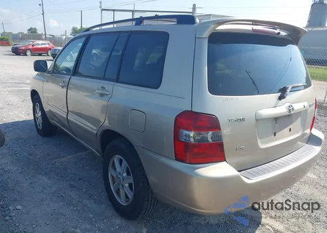 2004 Toyota Highlander V6 from USA, damaged, VIN JTEDP21A440019412